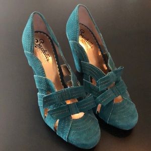 Seychelles suede shoes